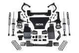 BDS Lift Kit 4in Snap-Ring Coilover Kit - Gas