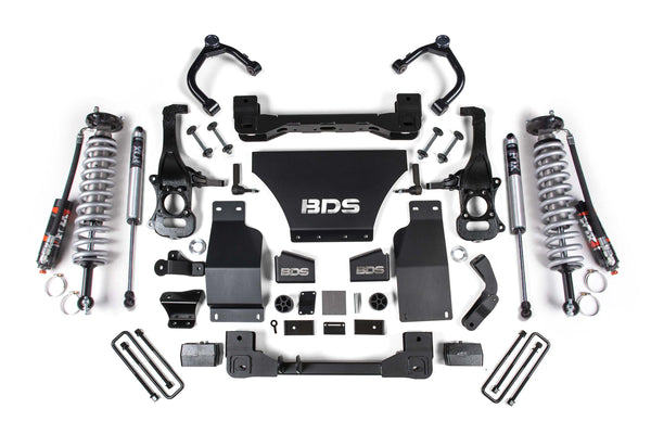 Kit de levage BDS 6 pouces IFS Coilover avec amortisseurs arrière 2.0 DSC - Gaz
