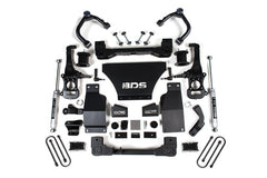 BDS Suspension Ensemble de rehaussement 4 po — 4RM — Essence — 2025-2026 Chevy Silverado 1500 / GMC Sierra 1500 (BDS1851FS)