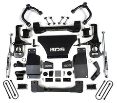 BDS Suspension 4" Lift Kit — 4WD — Gas — 2025-2026 Chevy Silverado 1500 / GMC Sierra 1500 (BDS1851H)
