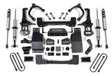 2025 Chevy/GMC 1500 4wd 4in Suspension Lift Kit, 3.0 Diesel / 2.7 Gas, 3in Rear, Block - Fox 2.0 IFP PS Snap Ring Strut Front, Fox 2.0 IFP PS Rear