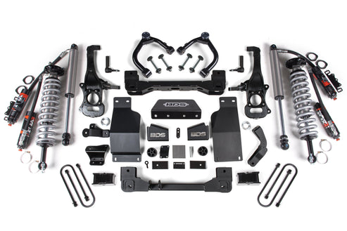 BDS Suspension Ensemble de rehaussement 4 po — 4RM — Diesel — 2025-2026 Chevy Silverado 1500 / GMC Sierra 1500 (BDS1853PES)