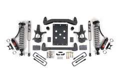 Kit de suspension surélevée 4 pouces pour GM 1500 2RM 2007-2013, arrière 3 pouces, cale - avant C/O PES 2.5 - arrière P/B PES 2.5