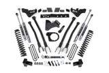 2023-2025 Ford F350 Super Duty 4wd 7in 4-Link Suspension Lift Kit, 4in Rear, Block, Diesel, DRW - Fox 2.5 PES Shocks