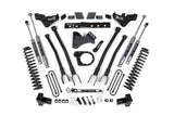 2023-2025 Ford F350 Super Duty 4wd 7in 4-Link Suspension Lift Kit, 4in Rear, Block, Diesel, DRW - NX2 Shocks