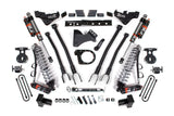 2023-2025 Ford F350 Super Duty 4wd 7in 4-Link Suspension Lift Kit, 4in Rear, Block, Diesel, DRW - Fox 2.5 PES C/O Front, Fox 2.5 PES Rear