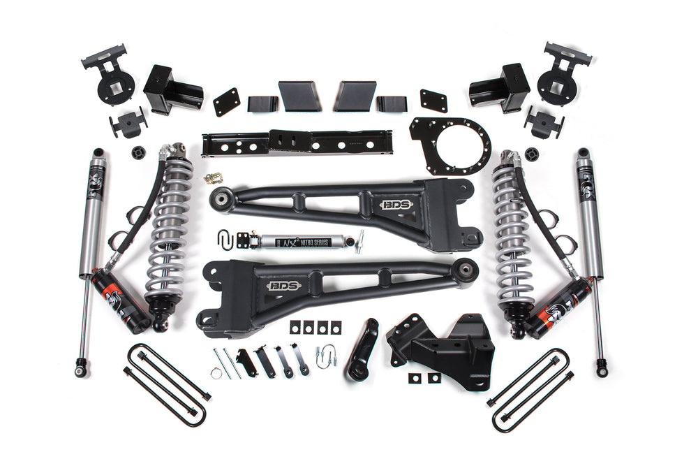 BDS Suspension Ensemble de rehaussement 7 po — Diesel, 2023-2026 Ford F-250 / F-350 Super Duty, certaines versions (BDS2258PES)
