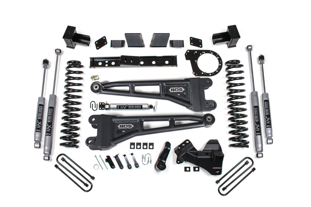 BDS Suspension Ensemble de rehaussement 7 po — Diesel, 2023-2026 Ford F-350 Super Duty, 4RM (BDS2260H)