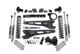 2023-2024 Ford F350 DRW 4wd 7in Radius Arm Suspension Lift Kit, 5in Rear, Block, Diesel - NX2 Shocks Front and Rear