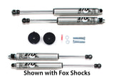 BDS Leveling Kit 1-0 in Gas or Diesel Coil Spacer Kit w/FOX Shocks
