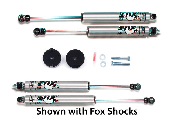 BDS Suspension Leveling Kit 0-1 in Gas or Diesel Coil Spacer Kit — 2005-2016 Ford F-250 / F-350 Super Duty, 4WD (BDS325H)