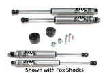 BDS Leveling Kit 0-2 in Gas or Diesel Coil Spacer Kit