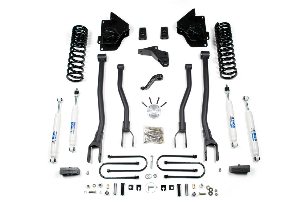 BDS Suspension 4" Lift Kit — Diesel — 2013-2018 Ram 3500, 4WD (BDS697H)