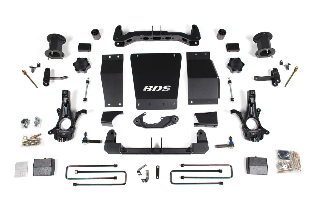 BDS Suspension 6" Lift Kit — 2014-2018 GMC Sierra 1500, 4WD, MagneRide Equipped (BDS725H)