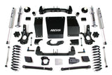 BDS Lift Kit 6in w/Cast Steel Upper Control Arm w/FOX Shocks