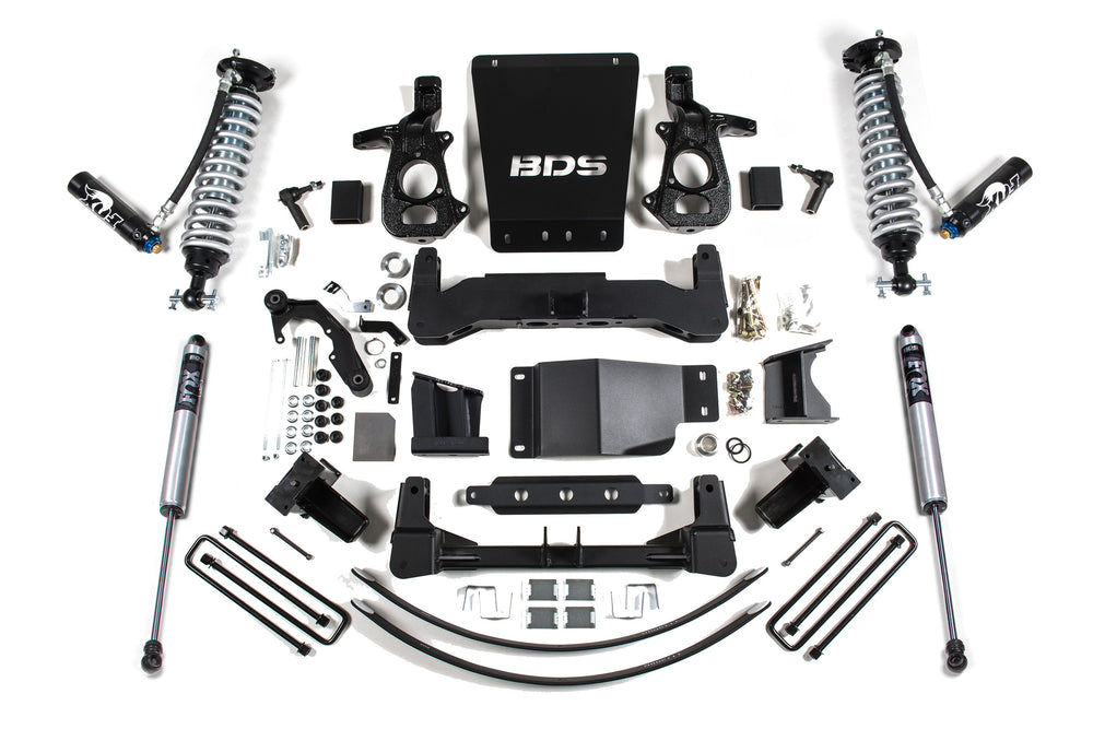 BDS Suspension 8" Lift Kit — 4WD — 2014-2018 Chevy Silverado 1500 / GMC Sierra 1500 (BDS743FDSC)