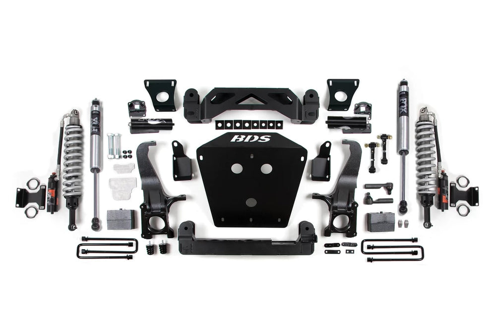Système de suspension 7 pouces pour Toyota Tundra 2016-2021, bloc arrière 4 pouces - Amortisseurs 2.5 PES C/O, 2.0 PS
