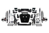 2016-2021 Toyota Tundra 7in Suspension System, 4in Rear Block - Fox 2.5 PES C/O, Fox 2.0 PS Shocks