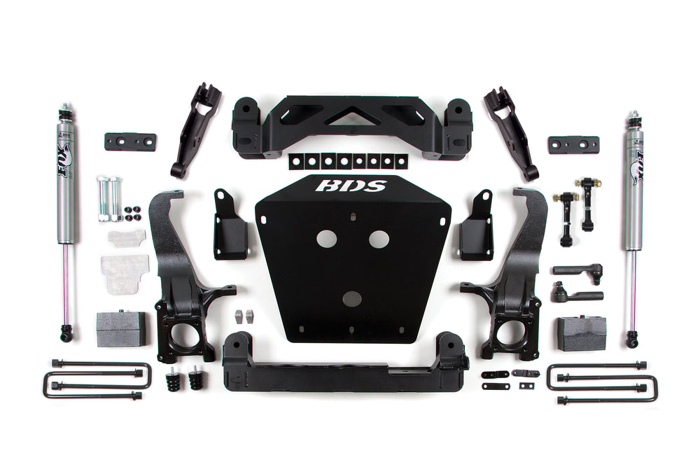 Kit de suspension BDS 7 po avec amortisseurs