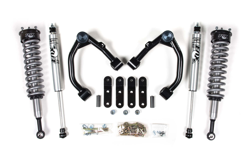 Système de combinés filetés BDS kit de rehaussement Performance Series 3 po avec amortisseurs