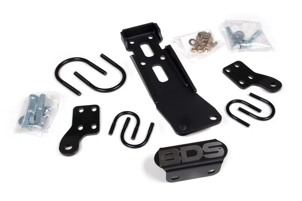 BDS Suspension Dual Steering Stabilizer Mounting Kit — Jeep Wrangler JK (07-18) (BDS55378)