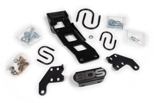 BDS Suspension Dual Steering Stabilizer Mounting Kit — Jeep Wrangler JL (18-27)