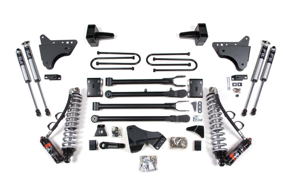 Kit de suspension BDS 4 po 4-Link avec Coilover 2.5 PES et amortisseurs 2.0 - Diesel (Ford F250/F350 SD 11-16)