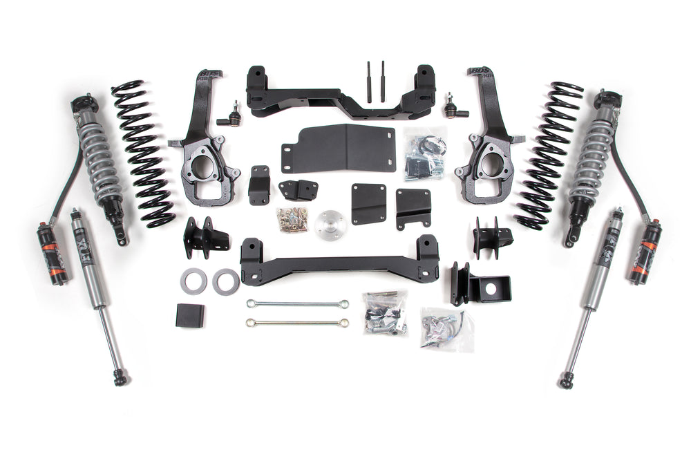 Kit Rehausse 4 Pouces|Amortisseur 2.5 Performance Elite Coil-Over|Ram 1500 (09-11) 4RM|Entretoise de Ressort 2 Pouces