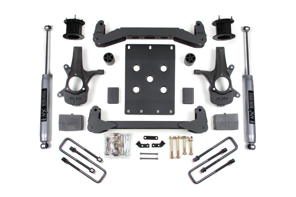 BDS Suspension 4.5" Lift Kit — 2007-2013 Chevy Silverado 1500 / GMC Sierra 1500, 2WD (BDS705H)