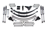 BDS Lift Kit 6-4.5in Square U-Bolt w/Overload (99-04 Ford F250/F350 Super Duty)