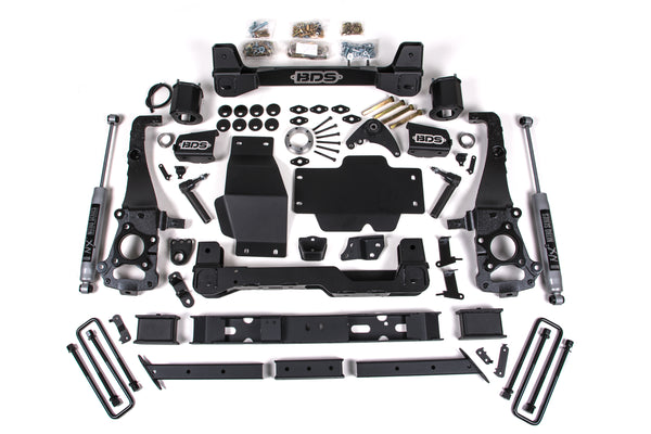 BDS Suspension Ensemble de rehaussement de 6 po — 2019-2024 Ford Ranger (BDS1907FS)