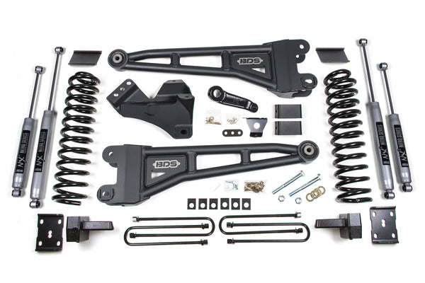 BDS Suspension 4" Lift Kit — 2011-2016 Ford F-250 / F-350 Super Duty, select trims (BDS1599H)