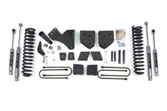BDS Suspension Lift Kit 6-4in Gas Block Kit w/No Top — 2005-2007 Ford F-250 / F-350 Super Duty, select trims (BDS333FS)