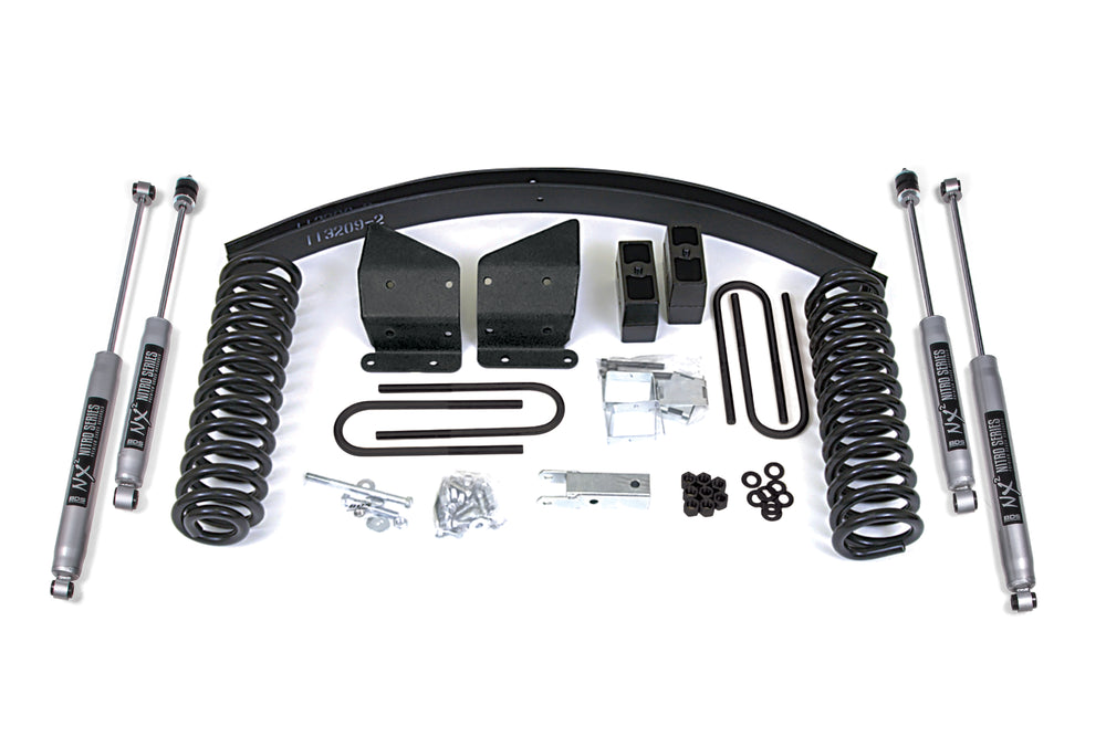 BDS Kit de surélévation ressorts hélicoïdaux 6-5.5 pouces (Ford F150 77-79)