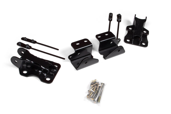 BDS Suspension Ensemble de fixation de barre de traction Recoil (20-22 GMC/Chevrolet Sierra/Silverado 2500/3500 HD)