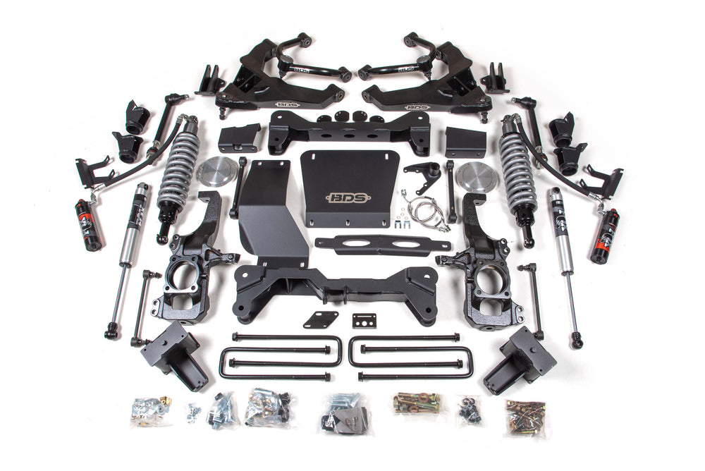 BDS Suspension 6.5" Lift Kit — Diesel — 2020-2026 Chevrolet Silverado 2500 HD / 3500 HD, GMC Sierra 2500 HD / 3500 HD, select trims (BDS756FPE)