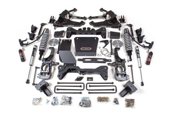 BDS Suspension Ensemble de rehaussement 6.5 po — Diesel, 2020-2026 Chevrolet Silverado 2500 HD / 3500 HD, GMC Sierra 2500 HD / 3500 HD, certaines versions (BDS756FPE)