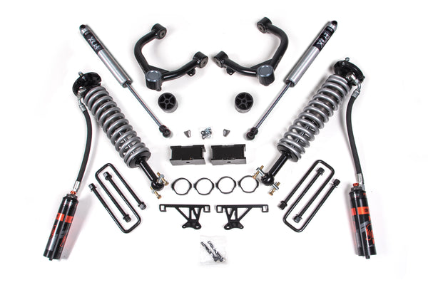BDS Suspension 1.5" Lift Kit — 2019-2024 Chevrolet Silverado 1500, GMC Sierra 1500, select trims (BDS774FDSC)