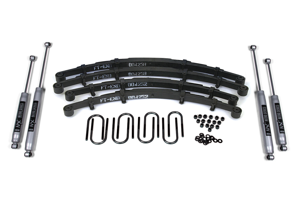 BDS Suspension Ensemble de rehaussement 2,5 po — 1953-1958 Jeep Willys / 1959-1964 Jeep CJ5 / 1959-1965 Jeep CJ6 (BDS402FS)