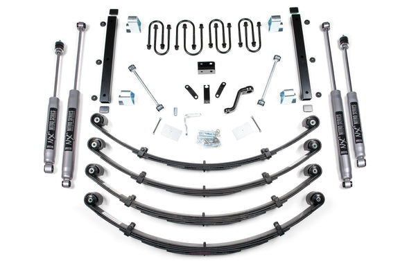 BDS Suspension 3.5" Lift Kit — 1987-1995 Jeep Wrangler YJ