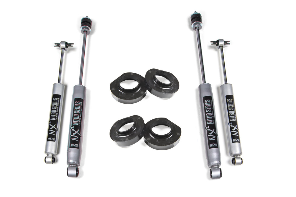 Kit de levage BDS Kit d'entretoises de ressort hélicoïdal de 0,75 pouce (Jeep Wrangler TJ 97-06/Wrangler LJ 03-06)