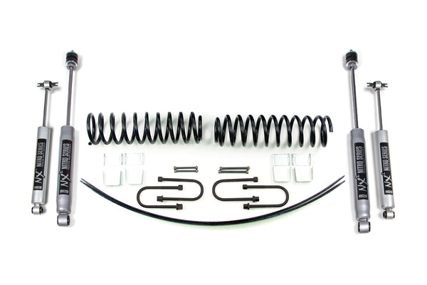 BDS Suspension 2" Lift Kit — 1984-2001 Jeep Cherokee XJ (BDS428FS)