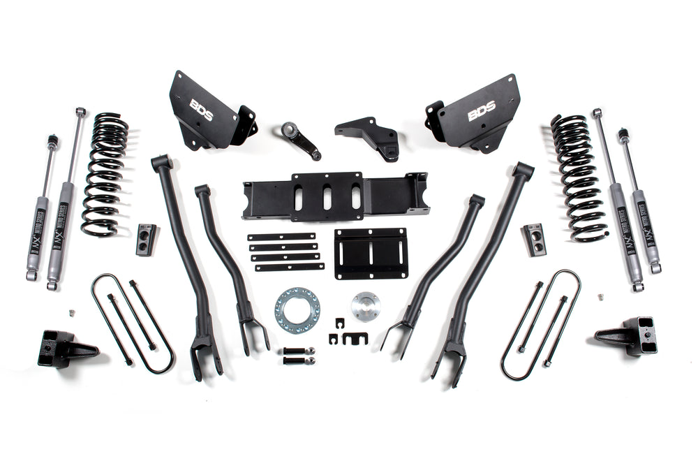 BDS Suspension 6" Lift Kit — Diesel — 2013-2018 RAM 3500, 4WD (BDS1603H.)