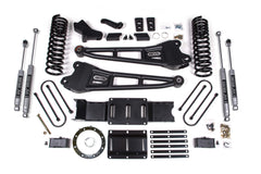BDS Suspension 4 in. Radius Arm Lift Kit — Diesel — 2019-2024 Ram 3500, 4WD (BDS1659FPE)