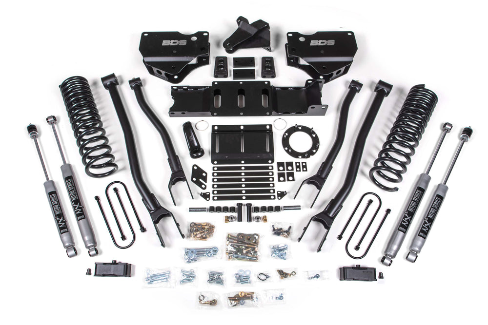 BDS Suspension Ensemble de rehaussement 4 po — Essence, 2019-2024 RAM 3500, 4RM (BDS1679FPE)