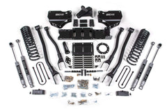 BDS Suspension Ensemble de rehaussement 4 po — Essence, 2019-2024 RAM 3500, 4RM (BDS1679FPE)