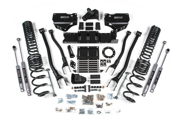 BDS Suspension 6" Lift Kit — Diesel — 2019-2024 RAM 2500, 4WD (BDS1688FPE)