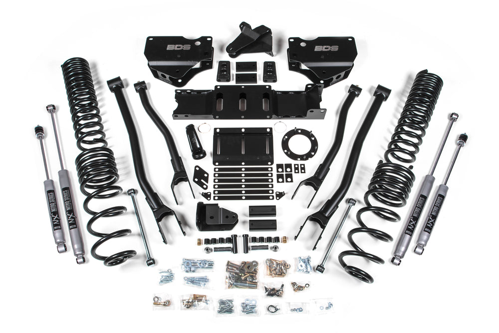 BDS Suspension 5.5" Lift Kit — Gas — 2019-2024 RAM 2500, 4WD