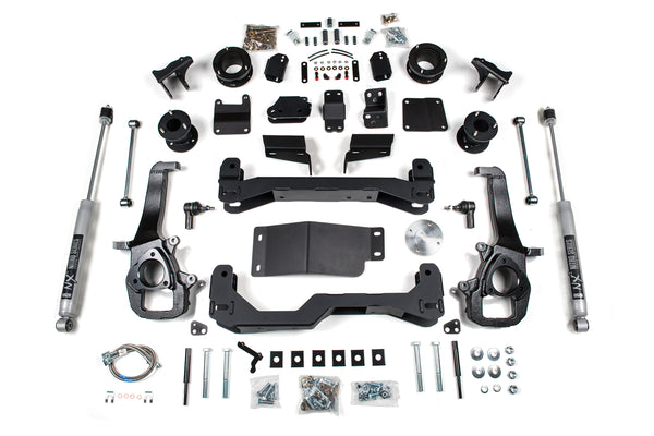 BDS Suspension 4" Lift Kit — Factory Rear Air Ride — 2019-2024 Ram 1500, 4WD (BDS1698H)