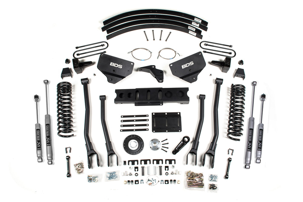 BDS Suspension 8" Lift Kit — Diesel — 2013-2018 Ram 3500, 4WD (BDS1625FS)